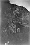 Looking Easterly through tunnel on new C.N.R. grade B.C., 1913