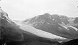 Banff National Park Boundary: Sunwapta Pass, Alta. From Wilcox Pass. the Athabasca Glacier and Mt. Athabasca Sept.8, 1935
