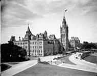 Closing of Parliament. [showing Centre Block, Ottawa, Ontario.] 1914