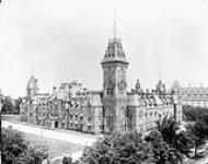 (Parliament Buildings) East Block from Rideau Club n.d.