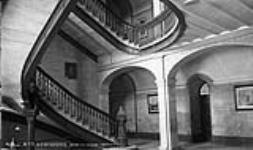 Grand Séminaire, base du grand escalier, [Quebec, P.Q.] n.d.