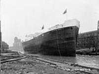 "Canadian Warrior", after launching, Collingwood, Ont., Dec. 21st, 1918 1914-1919