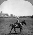 H.R.H. the Prince of Wales rides out to review 25,000 troops - Quebec Tercentenary 24 July 1908