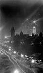 (Jubilee Celebrations) Parliament Buildings Illuminated, Ottawa, Ont 1927 - July