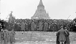 Parliament building, Military event ca. 1900 - ca. 1939