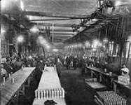 La Renfrew Manufacturing Co. Ltd., usine d'obus à balles à Peterborough, Ontario 1918