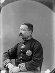 Hon. Sir Joseph Philippe René Adolphe Caron, M.P. (Quebec County), Minister of Militia & Defence, b. Dec. 24, 1843 - d. Apr. 20, 1908 Mar. 1886