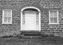 Close up of front entrance to the home of John Savor, Matilda Township, Dundas Co., Ontario 1843, July, 1925