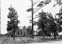 Payne Farm House, erected in 1830, Southwold Township, Elgin County, Ontario. July, 1925 JULY, 1925