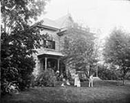 Residence of John Bishop (139 Bay Street corner Queen Street) Aug. 1892