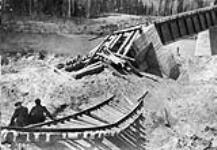 A Washout and Trouble in Val d'Or 1935