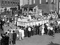 Progress float during the Diamond Jubilee Confederation July 1927
