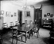 Dining Room, residence of Mr. John Christie (211 Concession Road) Mar. 1897