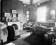 The Earl of Aberdeen's Study at Rideau Hall, Ottawa, Ontario July, 1898