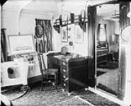 Captain Richard P. Humpage's cabin aboard H.M.S. "Pallas", North America and West Indies Squadron [between 1896-1904].