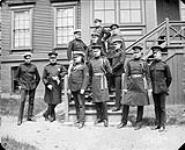 Major-General C.S.B. Parsons, Commander of Imperial Troops, and staff [ca. 1903].