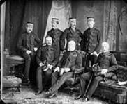 General Lord Alexander George Russell, Commander of Imperial Troops, and staff [between 1883-1888].