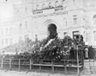 Opening of new Parliament buildings at Victoria, British Columbia, February 10, 1898 - Arrival of the Lieutenant Governor and suite 10 Feb 1898