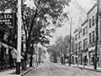St. Catherine Street, ideal location for large stores and the longest street in Canada ca oct. 1901