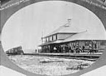 Train station, Treherne, Manitoba 1908