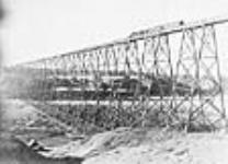 Canadian Pacific Railway viaduct (length is one mile and 47 feet) 1910