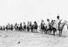 Blood Indian parade, 1910. Indians on Parade No. 2 1910