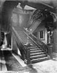 Government House, Toronto, the main staircase at the west end of entrance hall leading to the first floor 1912