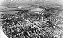 View of Tillsonburg taken from an aeroplane 1919
