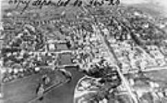 St. Marys, Ontario, taken from an aeroplane 1919
