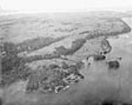 An aerial view of Gananoque 1920