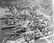 An aerial view of Brockville 1920