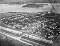 Aerial view of Cardinal, Ontario 1920