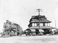Canadian Pacifice Railways' depot c.a. 1920