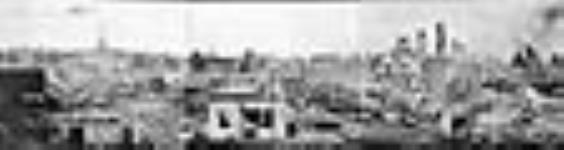 Vue panoramique de l'incendie des Trois Rivères, 22 juin 1908 22 June 1908