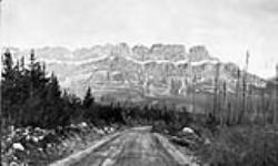 Castle Mountain, Banff-Windermere Highway, Alta 1923 - 1924