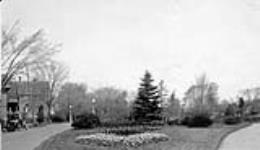 Flower beds along Driveway, Ottawa, Ont 1923 - 1924