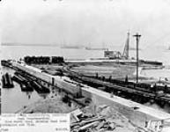 Dock construction, Canadian Steel Corporation, Ojibway, Ont., 1923 1923 - 1924