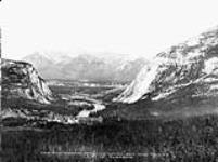 C.P.R. (Canadian Pacific Railway) Banff Springs Hotel and Bow River Valley, Banff Alta n.d.