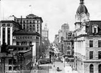 Looking up Granville Street ca. 1900-1925
