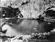 Natural Bathing Pool, Banff Hot Springs, Temperature 90 ca. 1900-1925