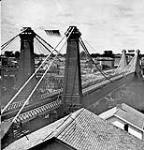 Suspension Bridge, general view. Niagrara Falls ca. 1870-75.