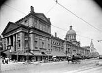 Bonsecours Market and Bonsecours Church, Montreal, P.Q ca. 1900-1925