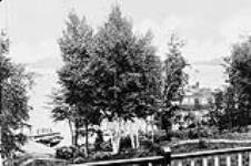 View from the Nepahwin House verandah, Muskoka Lakes ca. 1900-1925
