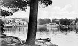 Monteith House from the bay, Muskoka Lakes ca. 1900-1925