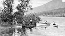 Fishing on Kootenay Lake ca. 1900-1925