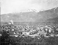 View of town & Mt. Begbie ca. 1900-1925