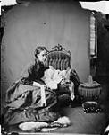 Lady S. Agnes Macdonald and daughter Mary Juin, 1869.