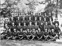 1st Ottawa Fd. Bty. R.C.A., Petawawa. Gen. McNaughton's sons are in the front row; on the extreme left is Edward and on the extreme right is Ian 1936
