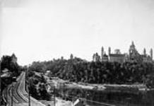 Parliament Buildings and Chateau Laurier [1920's]