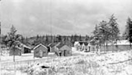 (Relief Projects - No. 11). General view of the camp Oct. 1935